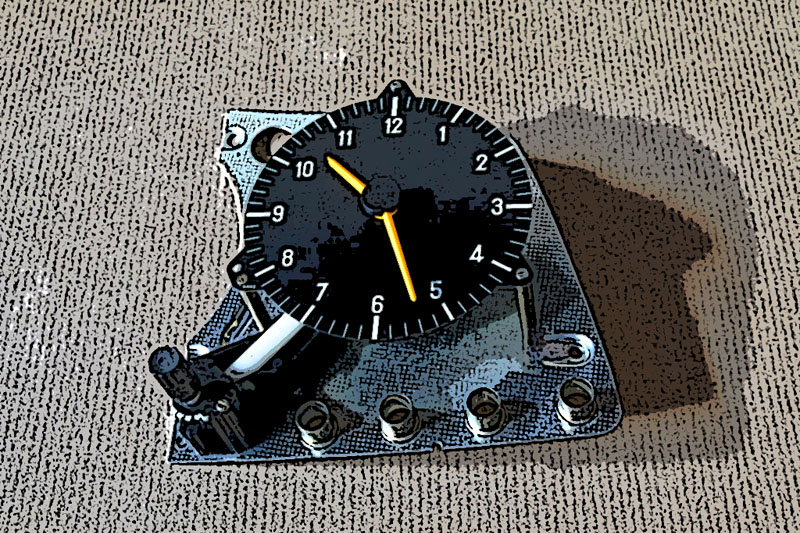 Reparación del reloj del Mercedes W123.