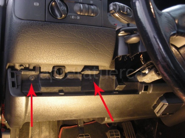 Reparación del conmutador de encendido del Volkswagen Golf 3.