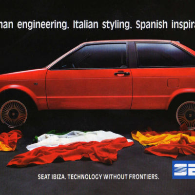 Anuncio / Publicidad Seat Ibiza año 1986