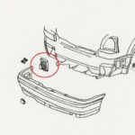 soporte de paragolpes trasero