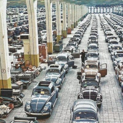 Producción del Volkswagen Escarabajo (Käfer)