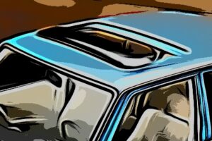 Mercedes W123 - techo corredizo