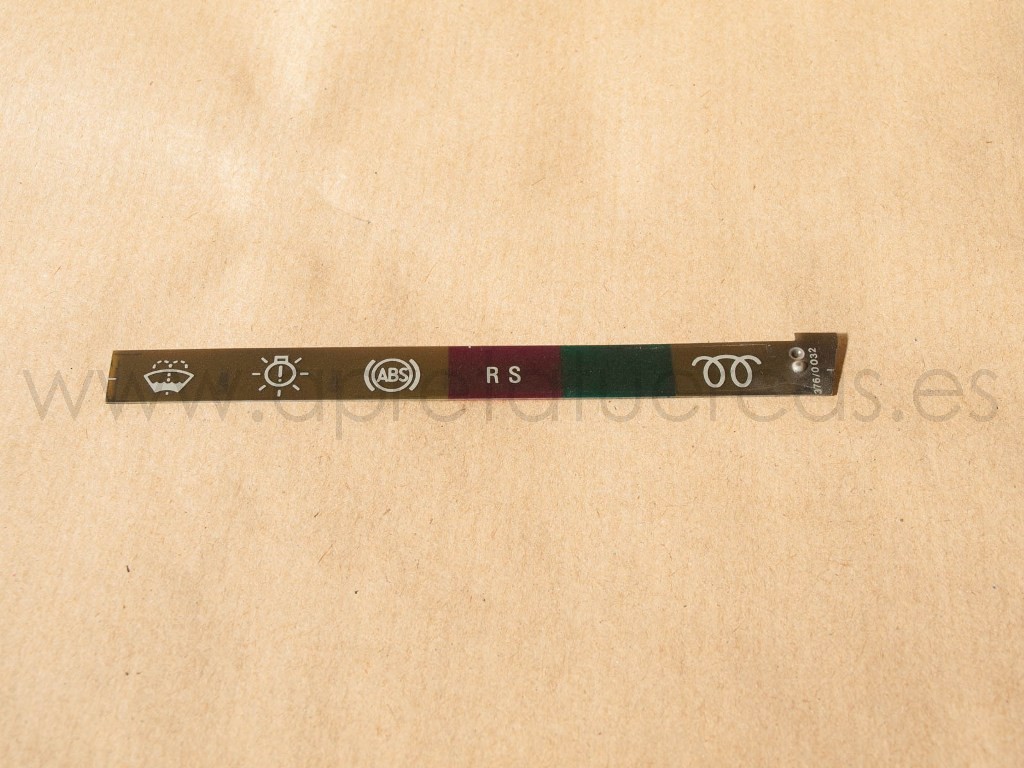 regleta de símbolos